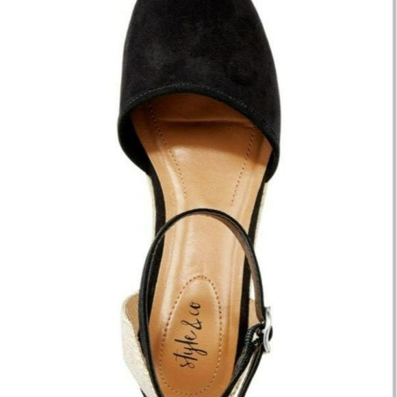 Style & Co Mailena wedge Espadrilles -8.5 W - Picture 3 of 8